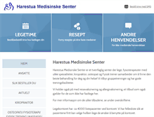 Tablet Screenshot of harestua.no